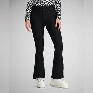 Obermeyer The Bond Pant ski snow waterproof Elegant Black Flare Pants for Women
